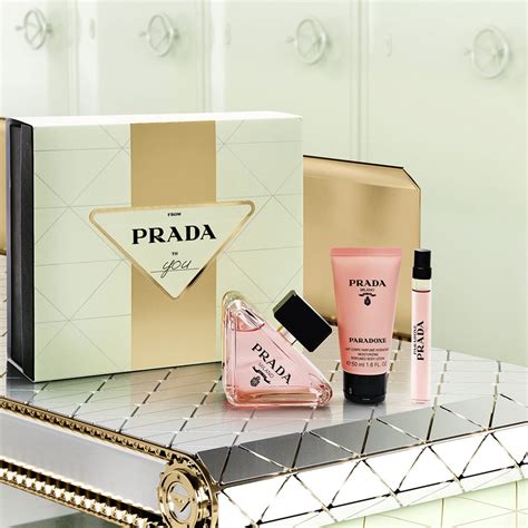 prada miniature perfume set|prada paradoxe 90ml gift set.